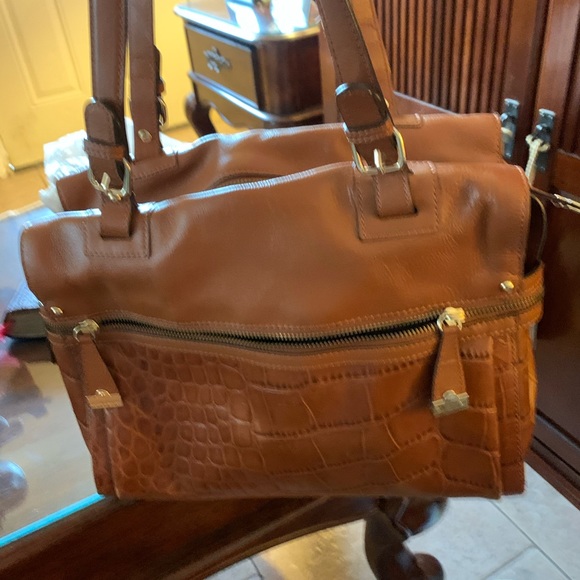 Brown leather purse - Picture 12 of 14